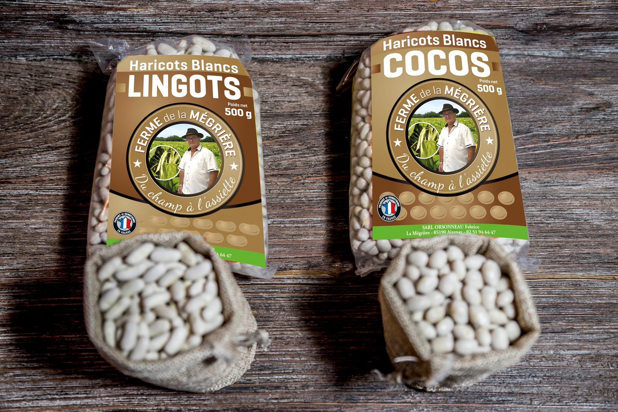 Haricots Blanc Coco Pays De La Loire -2,5kg